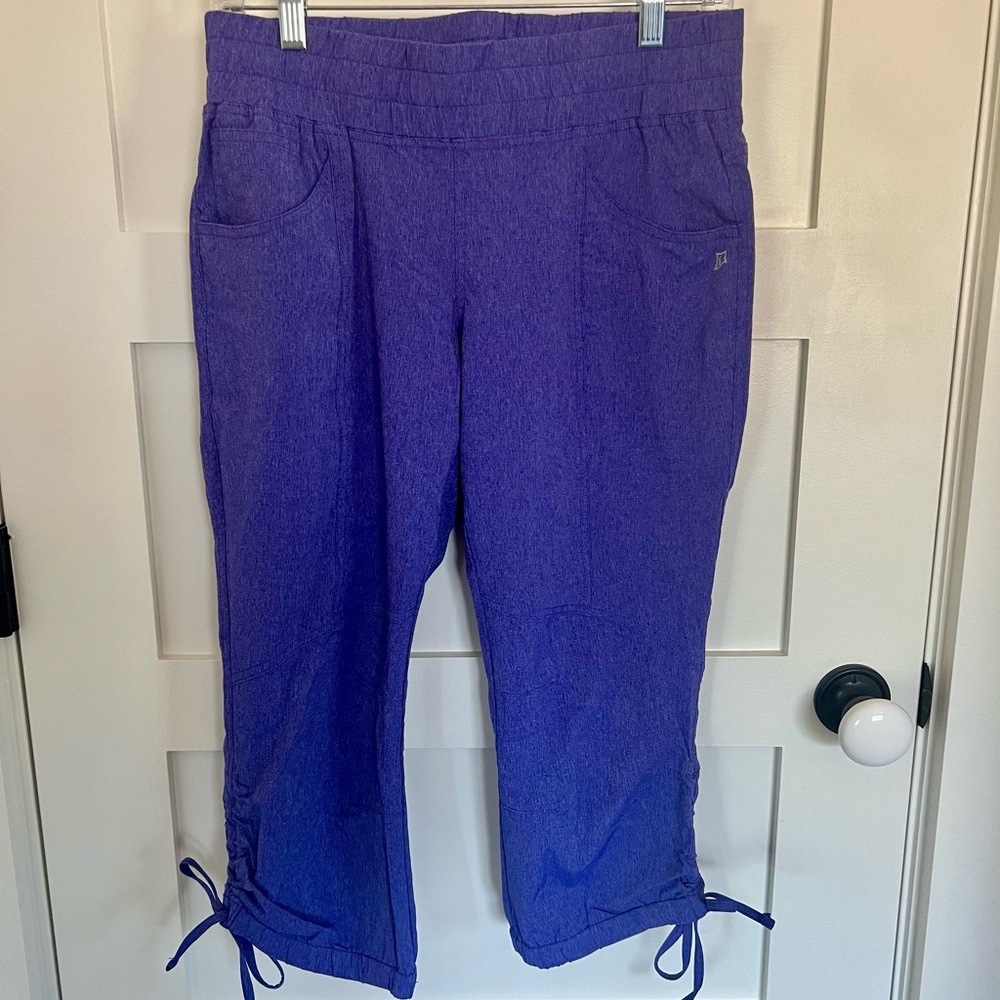 SkirtSports Deep Purple Convert-to-Skirt Active Capris